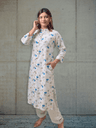 Elegant Floral Printed Premium Cotton Tunic 1