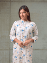 Elegant Floral Printed Premium Cotton Tunic 4