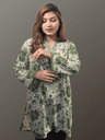 Trendy Patterned Korean Georgette Tunic 1